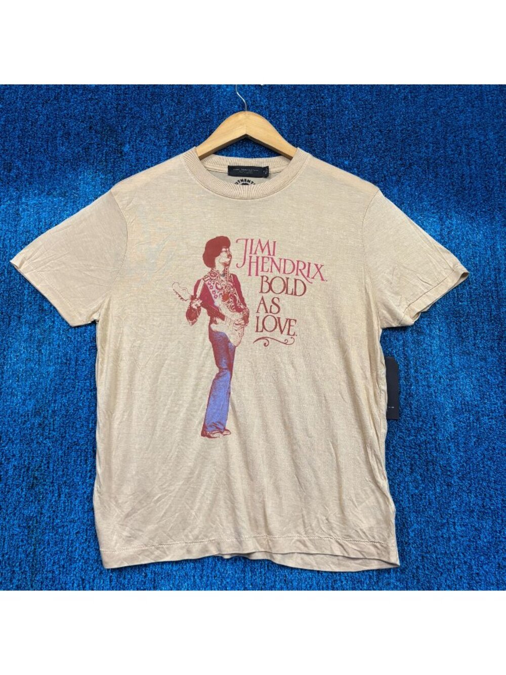 Jimi Hendrix “Bold As Love” Graphic T-Shirt Size Medium